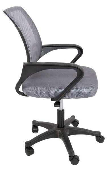 Állvány íróasztal Luna Black + szék Argo Gray