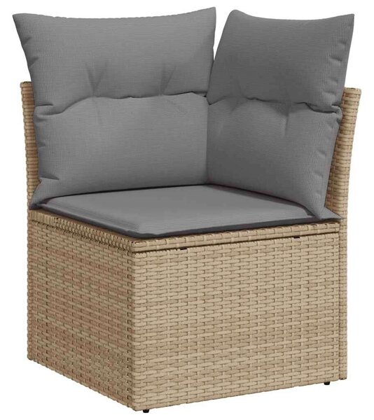 VidaXL Polyrattan Kerti Ülőgarnitúra - 8 részes - Bézs