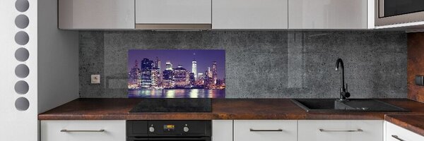 Konyhai falvédő New york éjjel
