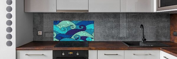 Konyhapanel Elvont hullámok