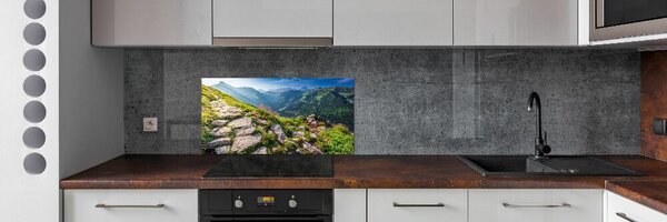 Konyhai dekorpanel Sunrise tatry