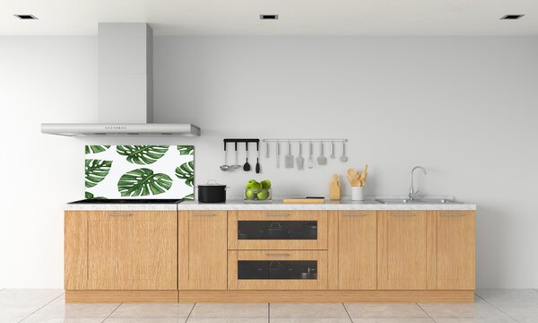 Konyhai hátfalpanel Monstera