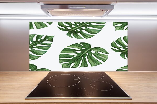 Konyhai hátfalpanel Monstera