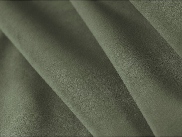 Zöld kárpitozott ágyneműtartós franciaágy ágyráccsal 200x200 cm Solange – Micadoni