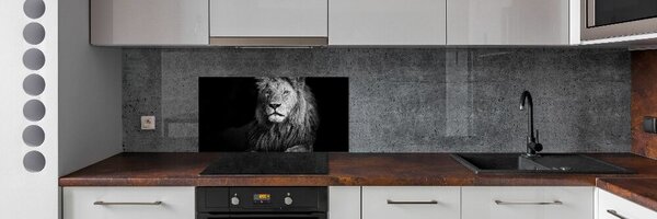 Konyhai fali panel Oroszlán
