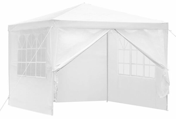 Pepita kerti Pavilon 4 oldalfallal 3x3m - fehér