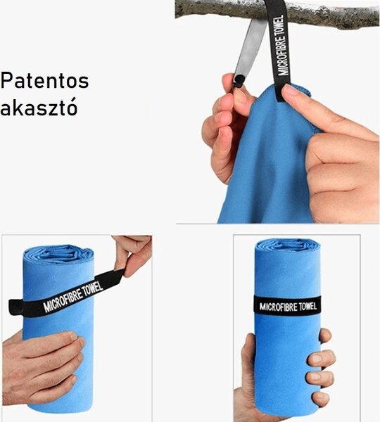 Kisméretű mikroszálas törölköző