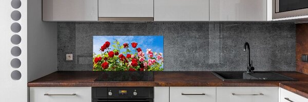 Konyhai falburkoló panel Vadrózsa