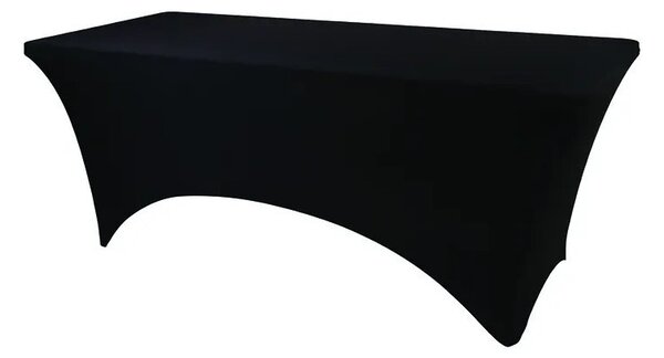Rugalmas fekete asztalterítő 90x150cm