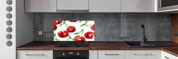 Konyhai dekorpanel Cseresznye