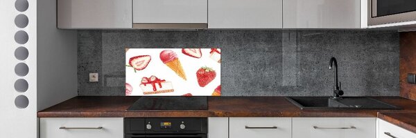 Konyhai dekorpanel Desszert