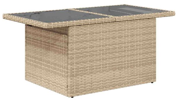 VidaXL Polyrattan Kerti Ülőgarnitúra - 5 részes - Bézs