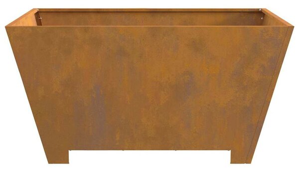 VidaXL Tűzrakó Barna 80 x 80 x 40 cm időjárásálló acél