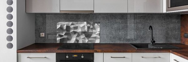 Konyhai fali panel Absztrakció háromszögek