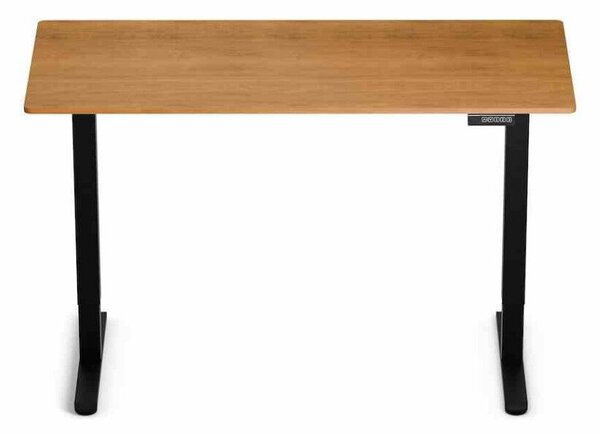 Elektromosan állítható magasságú íróasztal - 140x60cm arany tölgy ülő-/állómunkához - LVN System Lite LV1715