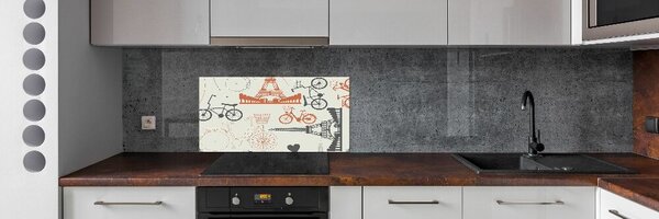 Konyhapanel Szimbólumok franciaország