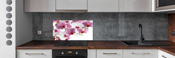 Konyhai falburkoló panel Orchidea