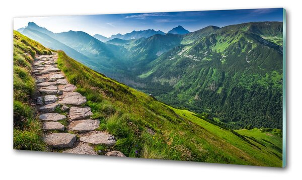 Konyhai dekorpanel Path tátrában