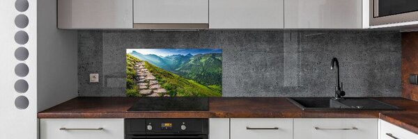 Konyhai dekorpanel Path tátrában