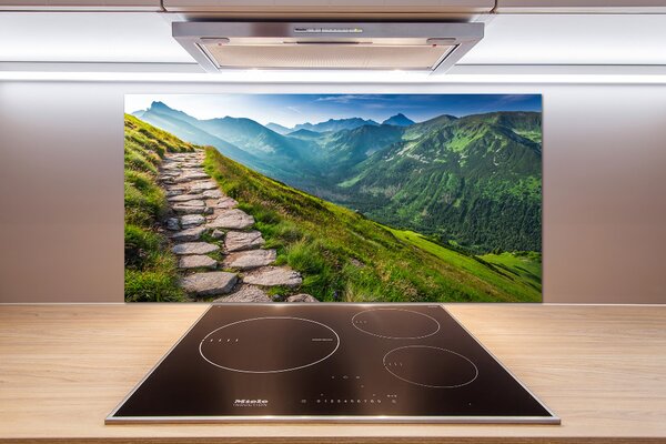 Konyhai dekorpanel Path tátrában