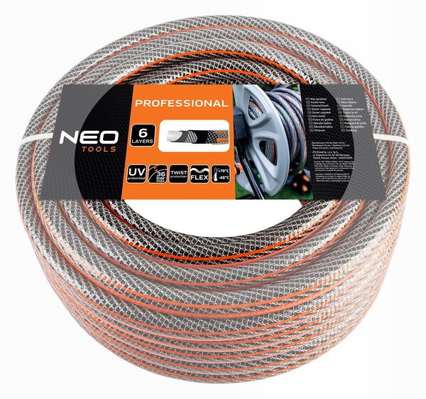 Kerti tömlő, NEO, 6 rétegű, 3/4", 50 m