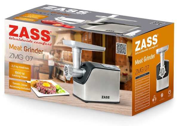 Zass ZMG 07 Húsdaráló 1800W
