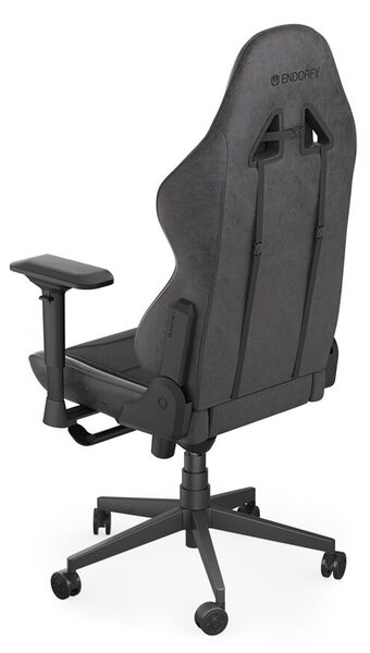 Endorfy Gamer szék - Scrim BK (PU bőr, 120 kg, fekete)