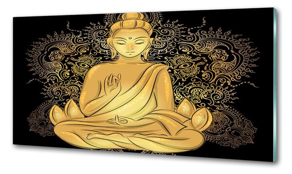 Konyhai fali panel Ülő buddha