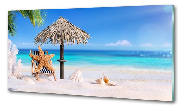 Konyhai dekorpanel Beach holidays