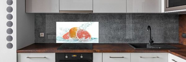 Konyhai hátfalpanel Grapefruit