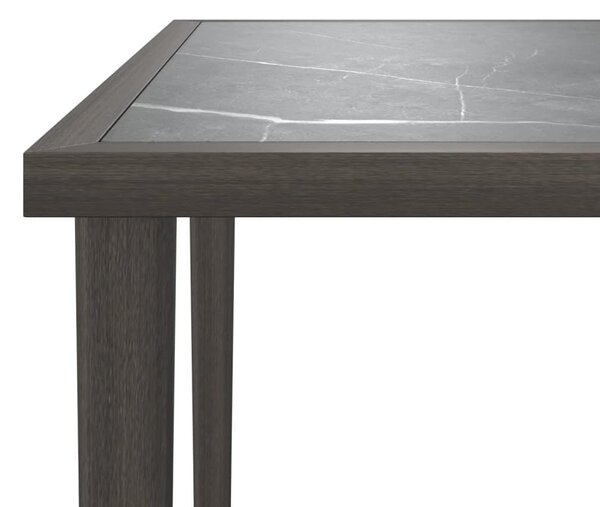 VidaXL 5 részes szürke polyrattan kerti ülőgarnitúra párnákkal