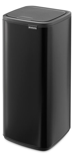 Matt fekete acél érintésre nyíló szemetes 30 l Bo Touch – Brabantia