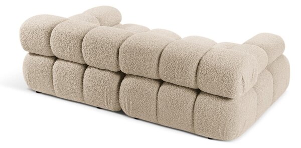 Bézs buklé moduláris kanapé 188 cm Bellis – Micadoni Home