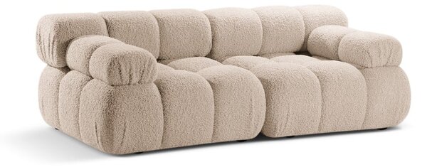 Bézs buklé moduláris kanapé 188 cm Bellis – Micadoni Home