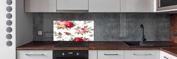 Konyhai hátfalpanel Roses
