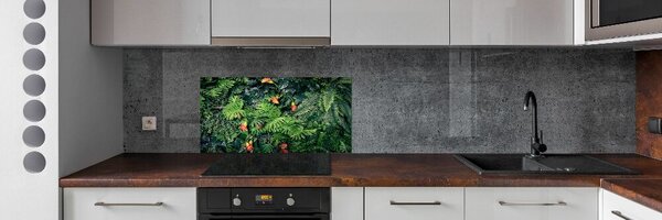 Konyhai falburkoló panel Egzotikus dzsungel