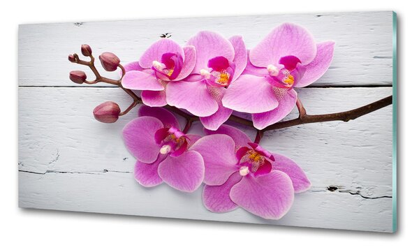 Konyhai falburkoló panel Orchid a fán
