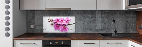 Konyhai falburkoló panel Orchid a fán