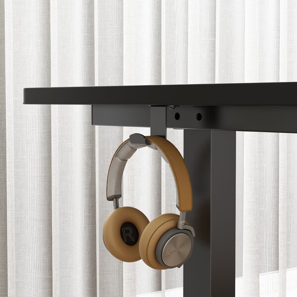Rebiko Elektromos emelős íróasztal 140 cm állítható modern 72-118 cm