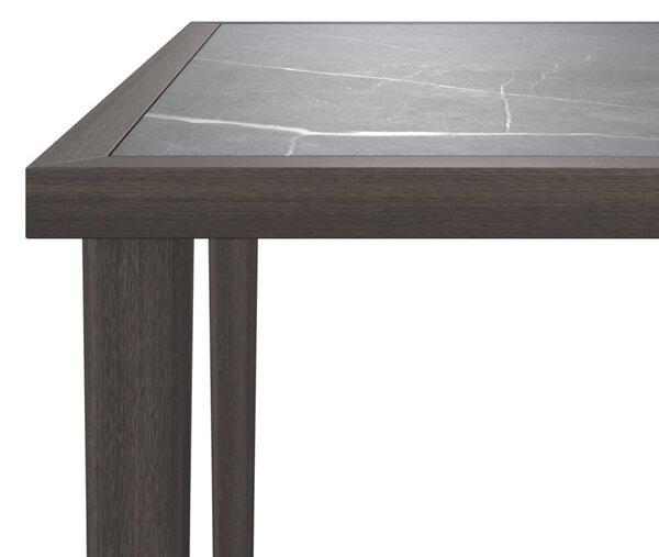 VidaXL 3 részes szürke polyrattan kerti ülőgarnitúra párnákkal