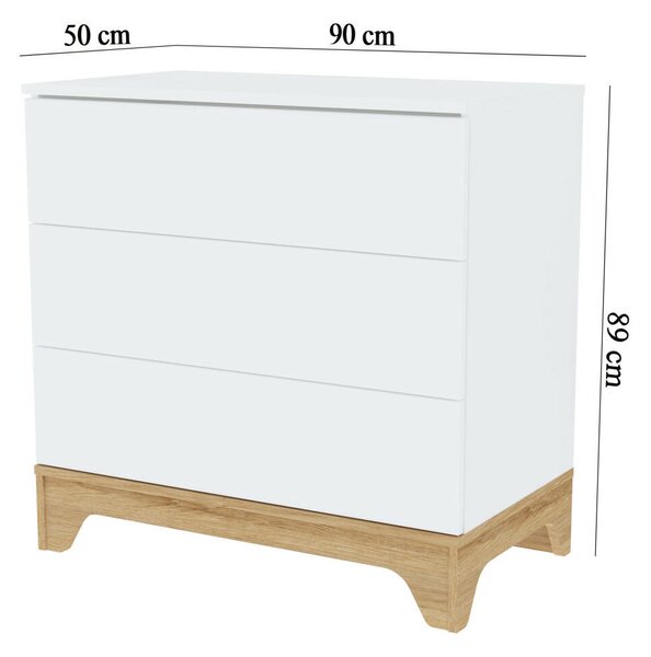 Faktum Lumina White komód
