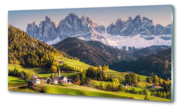 Konyhai dekorpanel Panoráma a hegyek