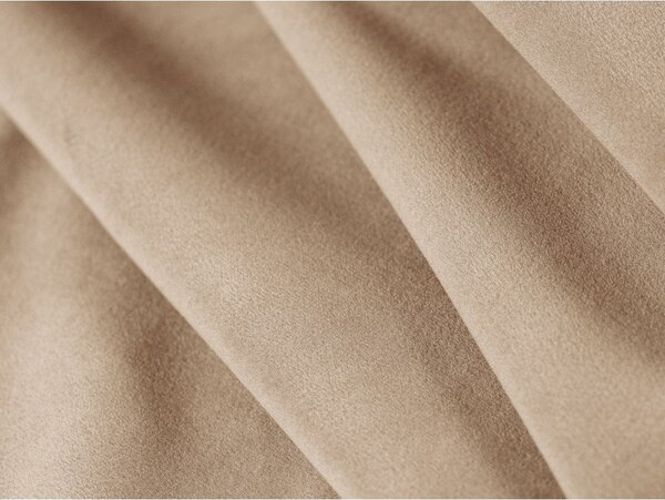 Téglavörös kárpitozott franciaágy ágyráccsal 180x200 cm Aveline – Micadoni