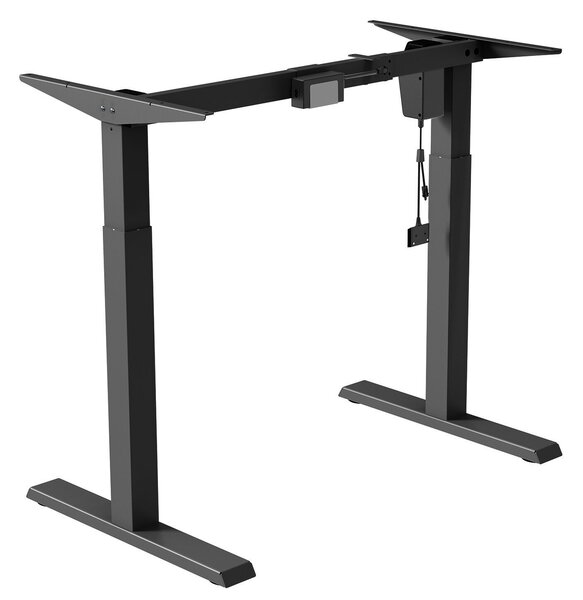 Elektromos állítható asztalváz 73–123 cm, 70 kg teherbírás, fekete ER-403B