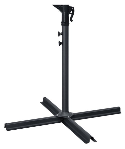 Brazil Óriás napernyő árnyékoló 3,5 m sötétszürke 25467