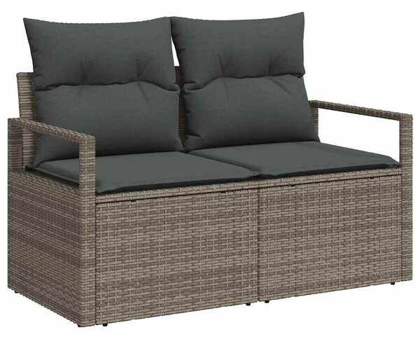 Kert étkező szett párnával 6 pcs Szürke és Tengerész Kék