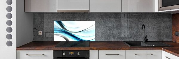 Konyhai fali panel Elvont hullámok