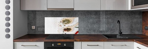 Konyhai hátfalpanel Zöldségek és fűszerek