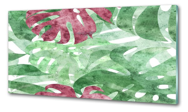 Konyhai hátfalpanel Monstera