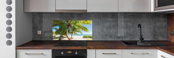 Konyhai dekorpanel Trópusi tengerpart